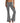 Low Waist Fashion Sports And Leisure Printed Bootcut Trousers